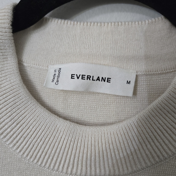 Everlane The Mariner Crew Sweater, Wool/Cotton, M, NWOT - Picture 12 of 15